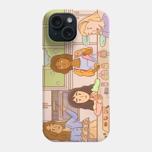 Baking with friends Phone Case