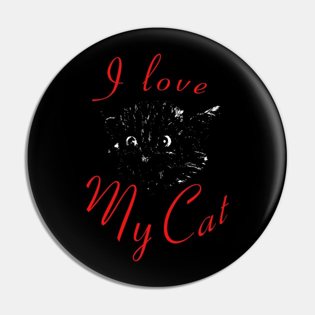 I love my Cat Pin by elmouden123