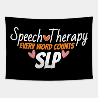 Speech Therapy Every Word Counts SLP Tapestry