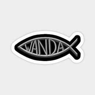 Wanda Jesus Fish Magnet