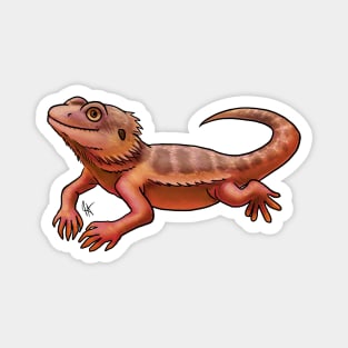 Reptile - Bearded Dragon - Red Morph Magnet