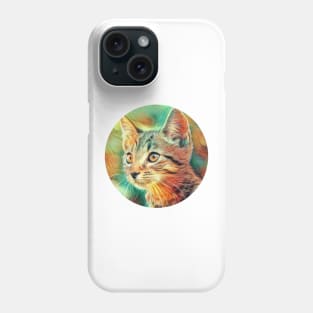 Cuddly floppy cat Phone Case