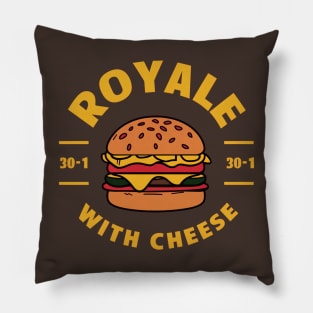 Royale With Cheese Pillow