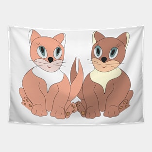 Cute kittens Tapestry