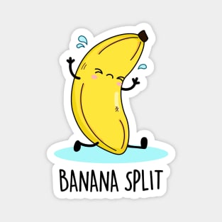 Banana Split Cute Banana Pun Magnet