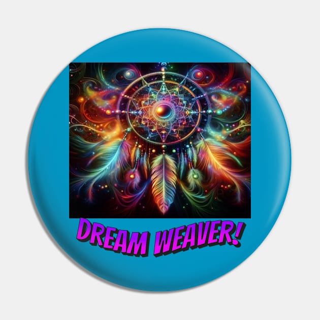 Dream catcher Pin by Out of the world