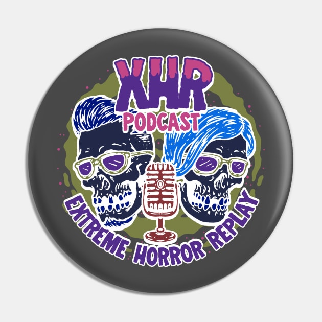 XHR Negative Pin by Extreme Horror Replay 