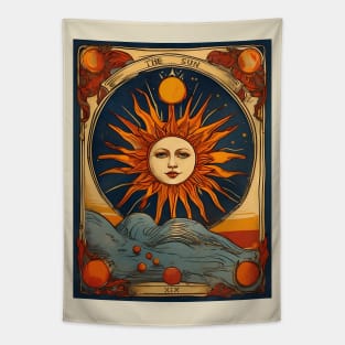 The Sun Tarot Card Major Arcana Tapestry