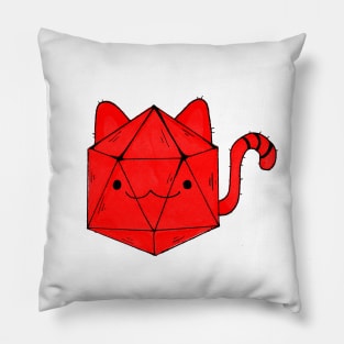 dice Cat Pillow