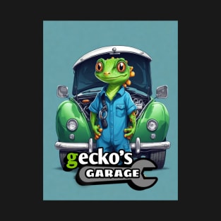 Gecko's Garage Apparel: Dress Like Your Beloved Characters T-Shirt