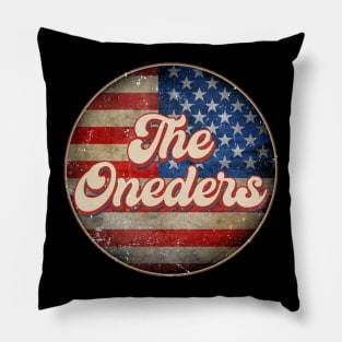 American Flag Personalized Oneders Proud Name Birthday Pillow