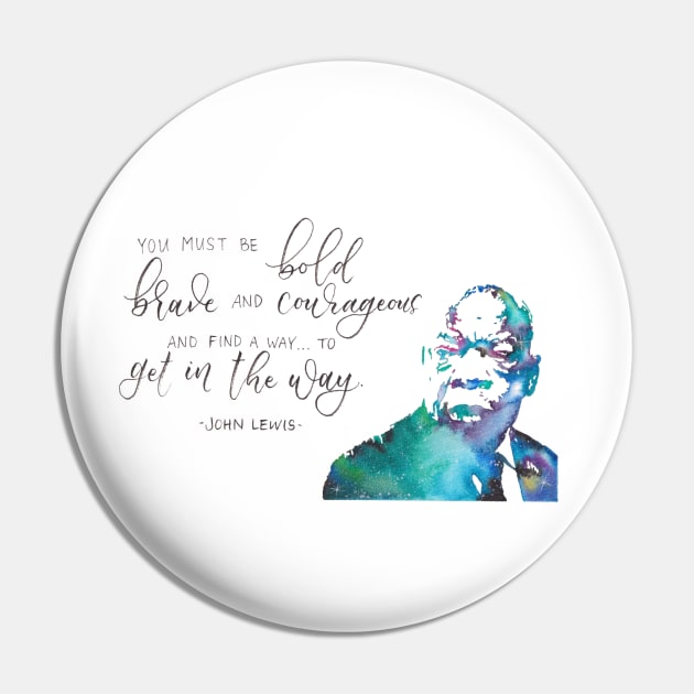 John Lewis Pin by The Paintbox Letters