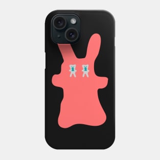 Lapo the Kid - Coral Teal Gray Inner Bunny Phone Case