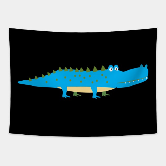 Crocodile Tapestry by Dojaja