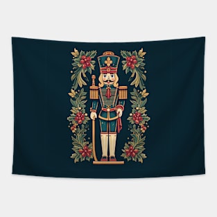 Regal Nutcracker Sentry Tapestry