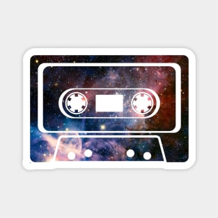 Galactic Cassette Tape Magnet