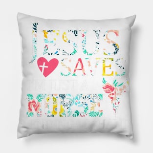 Jesus Saves I'm Just A Nurse Lending My Hand Pillow