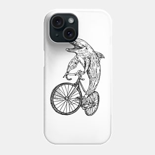 SEEMBO Dolphin Cycling Bicycle Bicycling Riding Biking Bike Phone Case