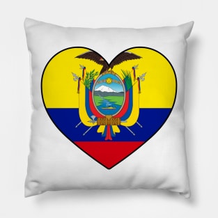 Heart - Ecuador _095 Pillow