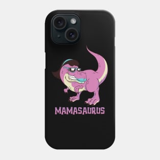 Pastel Goth Mamasaurus T-Rex - Mama Saurus Phone Case