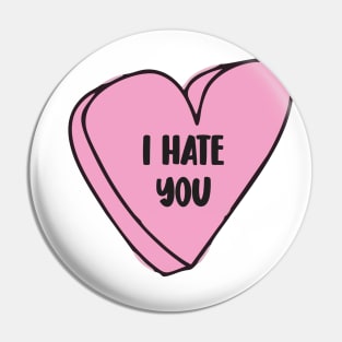 i hate you emoji Pin