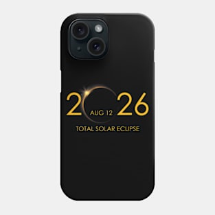 Total Solar Eclipse 2026 Phone Case