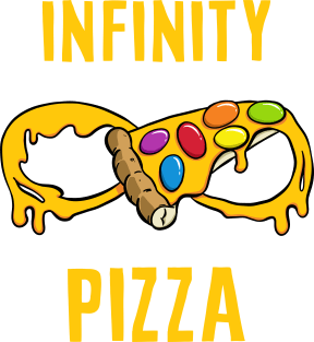 Infinity pizza Magnet