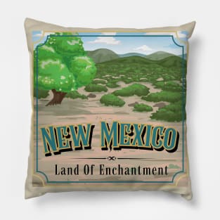 New Mexico - Land of Enchantment - Old West Pillow