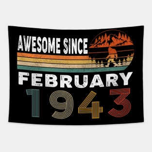 Awesome Since February 1943 Tapestry