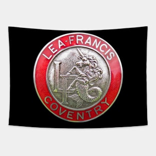 Lea Francis Coventry classic car emblem Tapestry