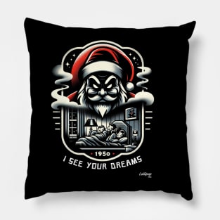 Midnight Beholder's Naughty Santa List - A Xmas December Claus Pillow