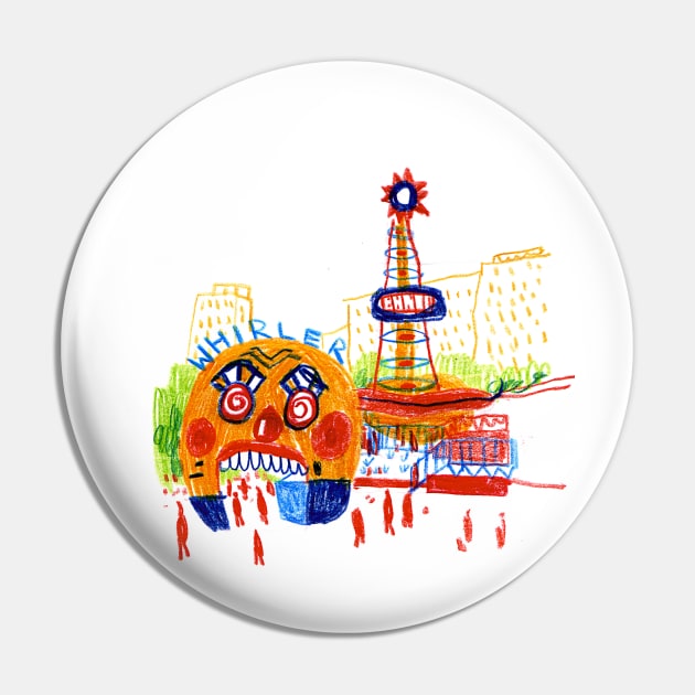 Fairground Pin by MARKDONNELLYILLUSTRATION
