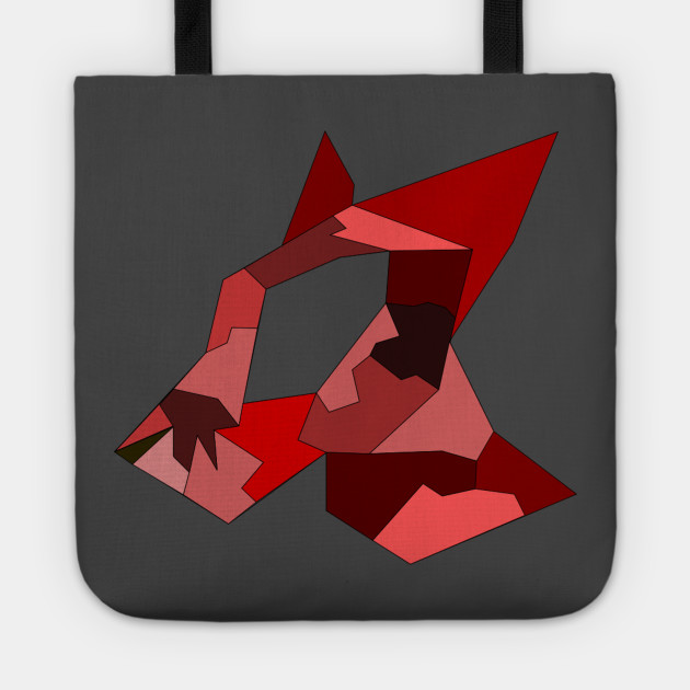 Origami Wolf Head