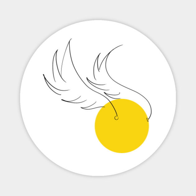 Golden Snitch Harry Potter Magnet Teepublic