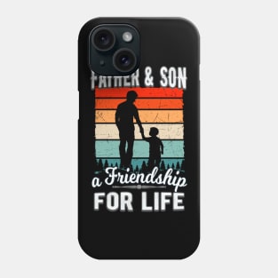 Father & Son Friendiship Family Partnerlook Design Phone Case