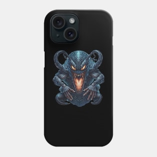 Virning alien in funny style Phone Case