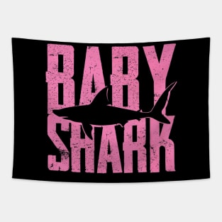 Baby Shark Funny Daddy Mama Grandma Tapestry