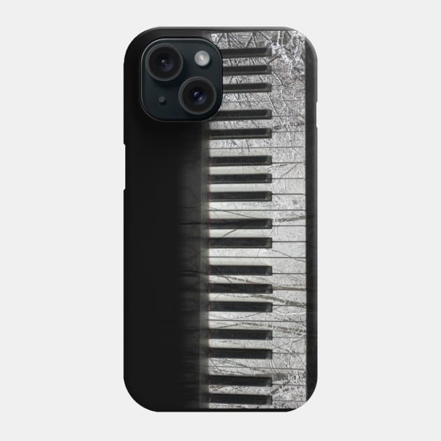 Winter Piano Phone Case by Voice0Reason