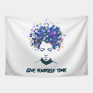 Give Yourself Time Tapestry