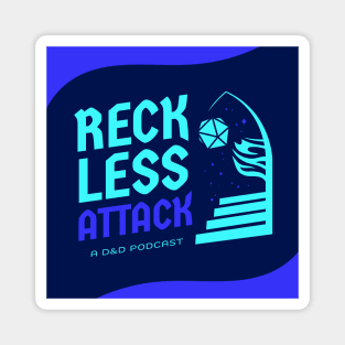 Reckless Attack Podcast Main Logo Magnet