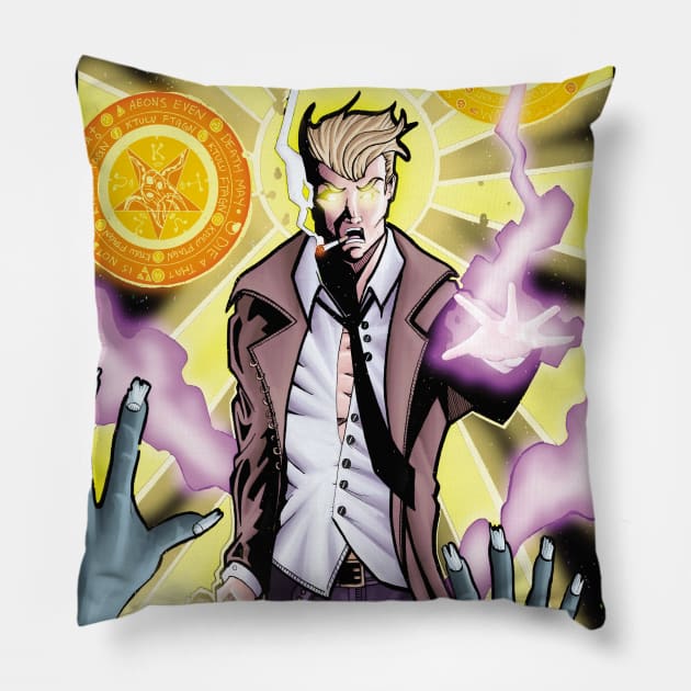 Constantine Pillow by EvoComicsInc