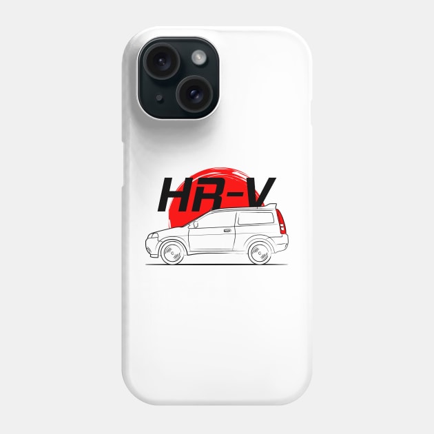 Racing HRV JDM SUV Phone Case by GoldenTuners