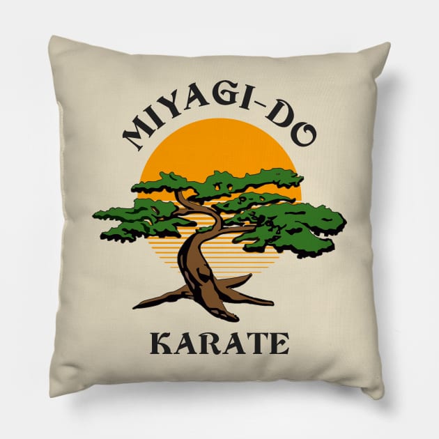 MIYAGI DO KARATE Pillow by SmartLegion