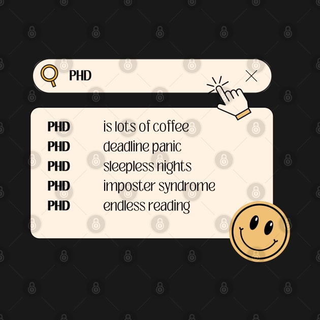 PhD Search Bar by Yelda