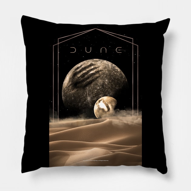 Dune Moons Pillow by Dream Artworks