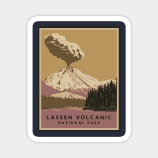 Lassen Peak (Refreshed) Magnet
