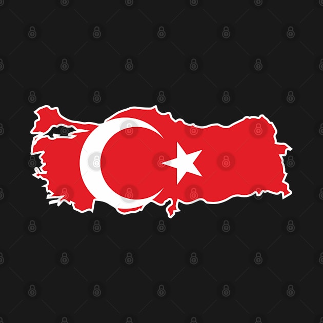 Turkey map flag designs by D_designs