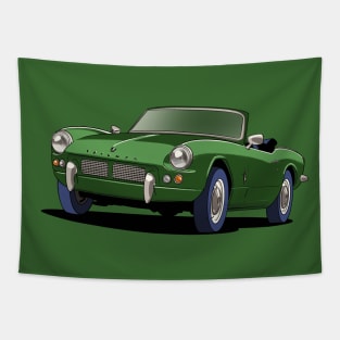 Triumph Spitfire in green Tapestry