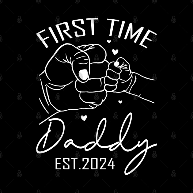 First Time Daddy Est 2024 Fathers Day by eyelashget