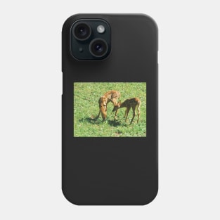 Little Fawns in the Sun Phone Case